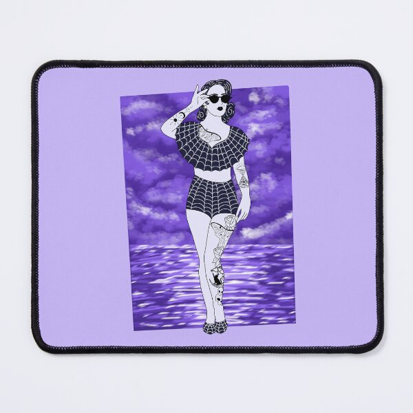 Item preview, Glamour On The Beach With purple background designed and sold by missmann.