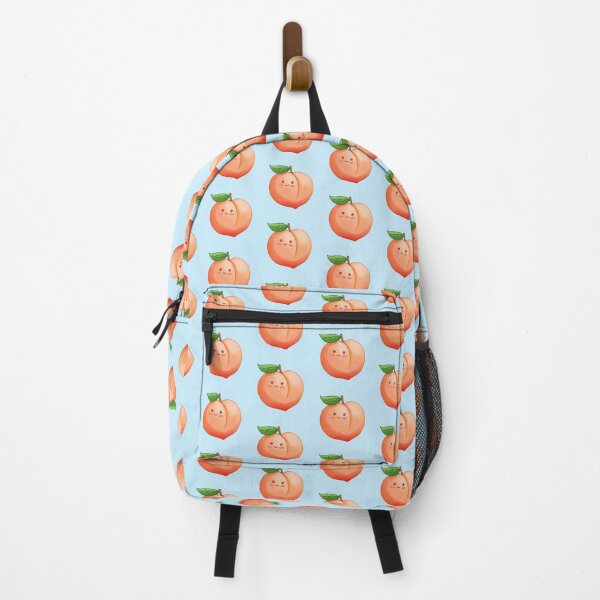 Item preview, Cute chibi peach fruit designed and sold by teraMerchShop.