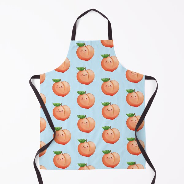 Item preview, Cute chibi peach fruit designed and sold by teraMerchShop.