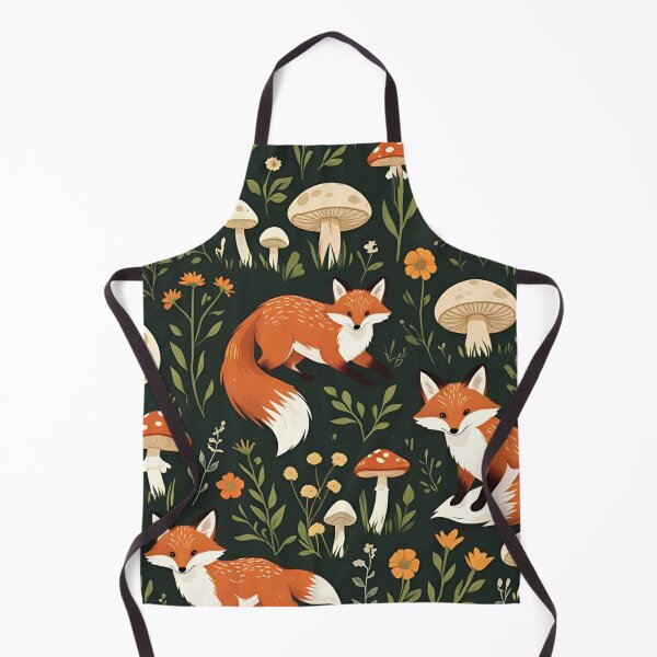 Item preview, Cottage Core Fox Pattern designed and sold by PatronesKawai.