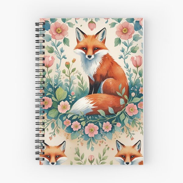 Item preview, Cottage Core Fox Pattern designed and sold by PatronesKawai.