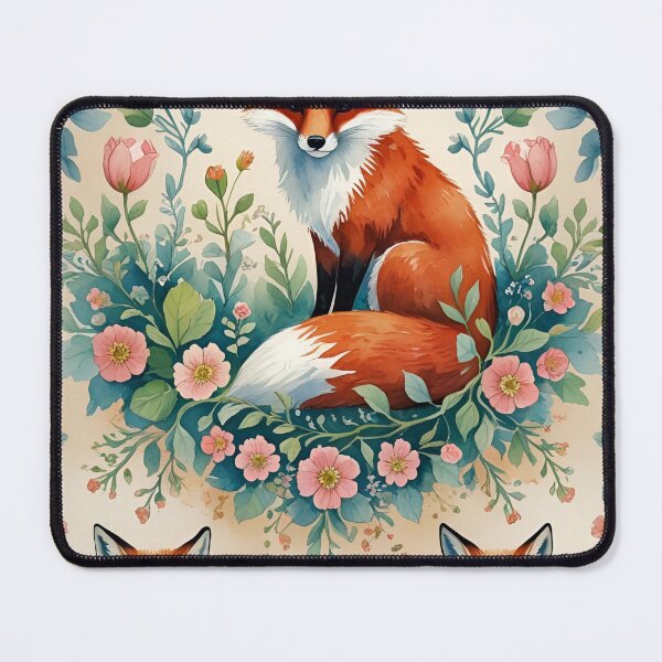 Item preview, Cottage Core Fox Pattern designed and sold by PatronesKawai.