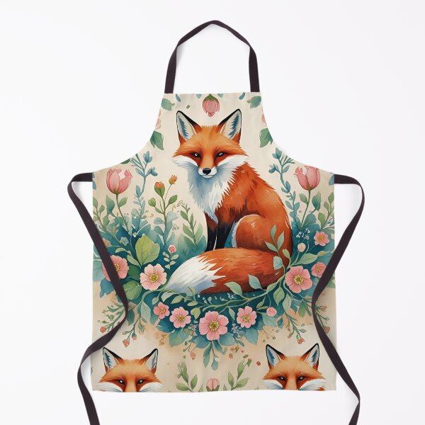 Item preview, Cottage Core Fox Pattern designed and sold by PatronesKawai.