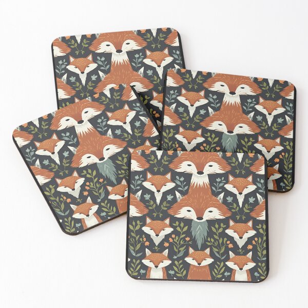 Item preview, Cottage Core Fox Pattern designed and sold by PatronesKawai.