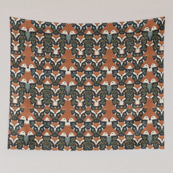Item preview, Cottage Core Fox Pattern designed and sold by PatronesKawai.