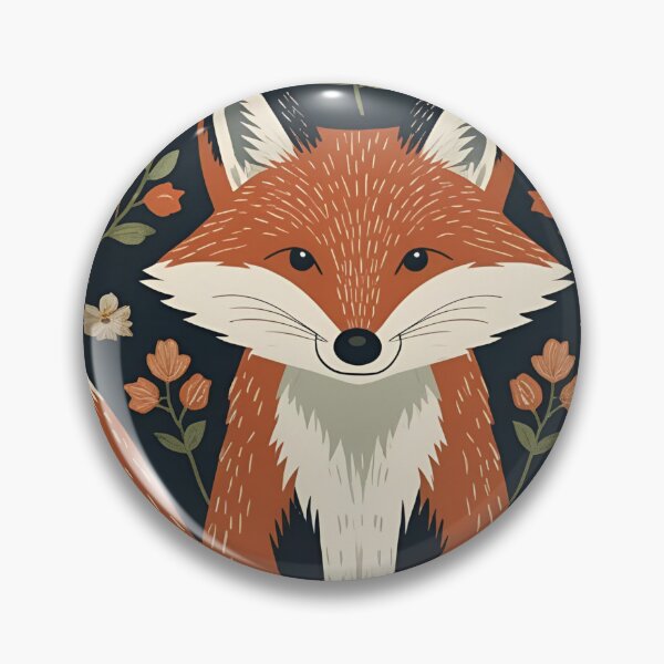 Item preview, Cottage Core Fox Pattern designed and sold by PatronesKawai.
