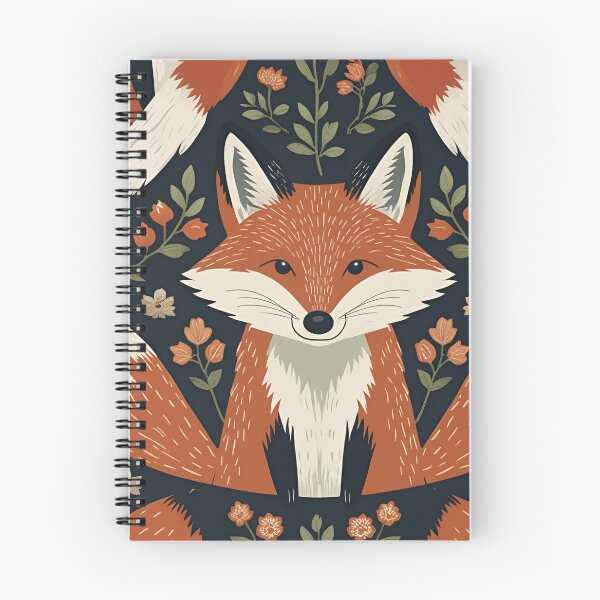 Item preview, Cottage Core Fox Pattern designed and sold by PatronesKawai.