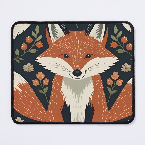 Item preview, Cottage Core Fox Pattern designed and sold by PatronesKawai.