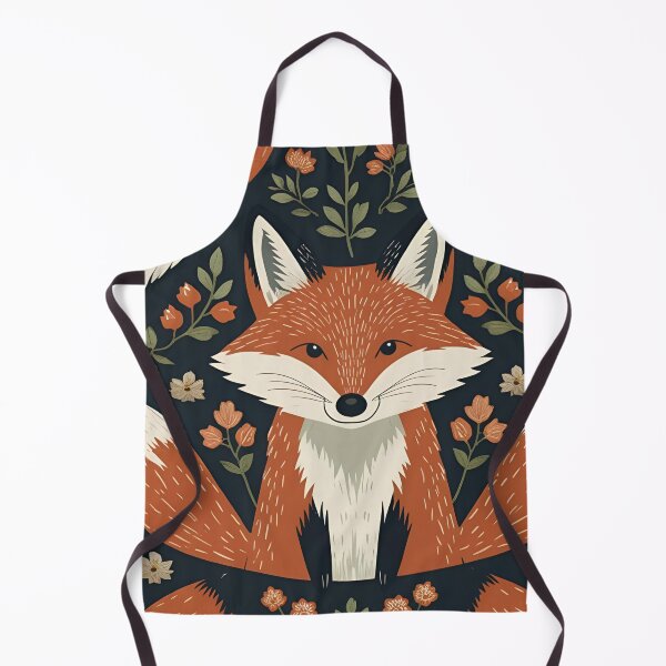 Item preview, Cottage Core Fox Pattern designed and sold by PatronesKawai.
