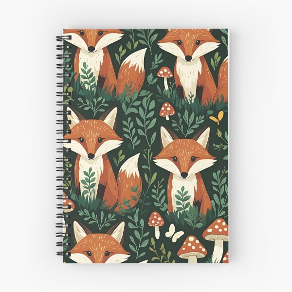Item preview, Cottage Core Fox Pattern designed and sold by PatronesKawai.