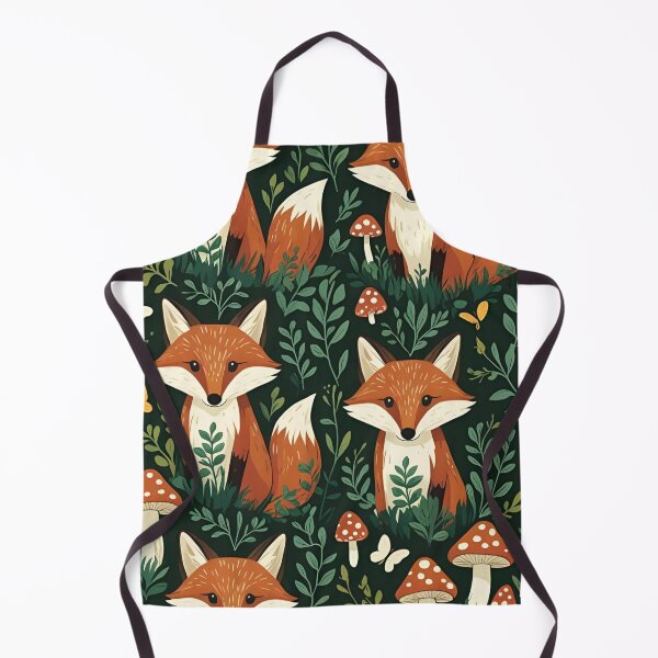 Item preview, Cottage Core Fox Pattern designed and sold by PatronesKawai.