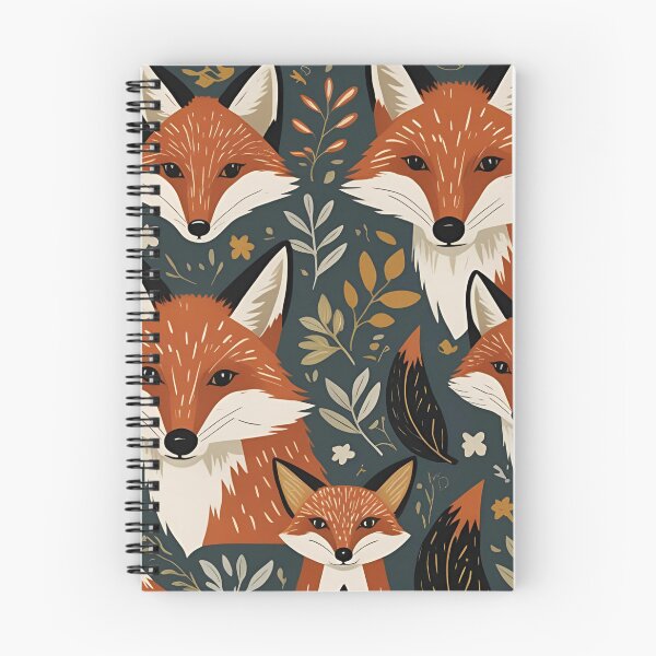 Item preview, Cottage Core Fox Pattern designed and sold by PatronesKawai.