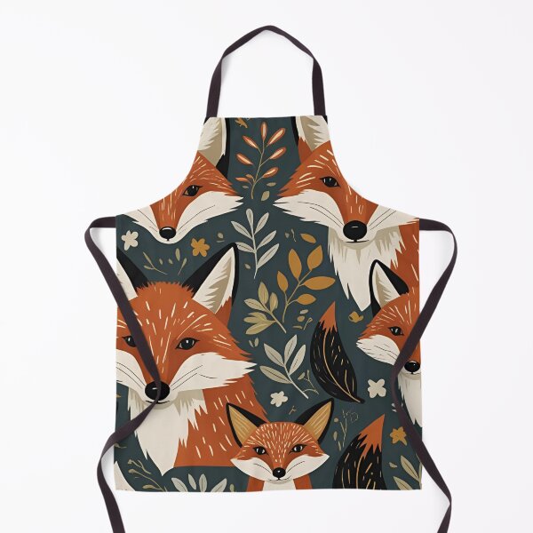 Item preview, Cottage Core Fox Pattern designed and sold by PatronesKawai.