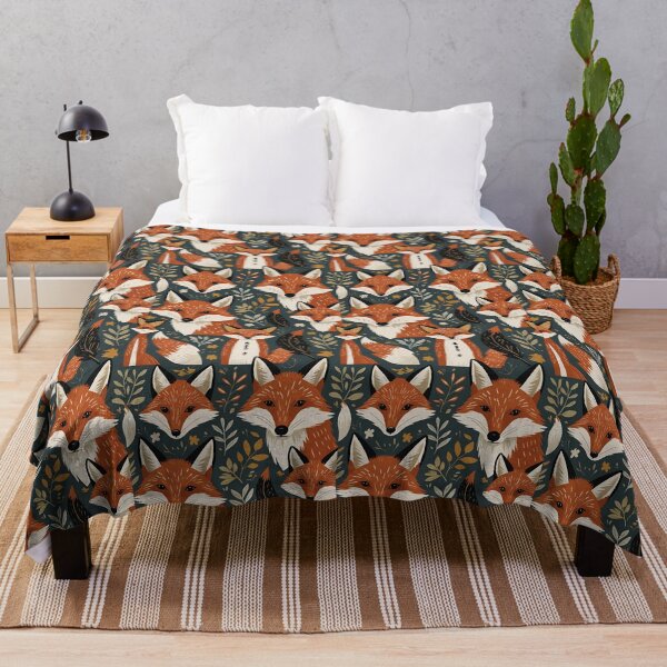 Item preview, Cottage Core Fox Pattern designed and sold by PatronesKawai.