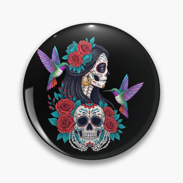 Item preview, Mujer calavera (La Calavera Catrina) designed and sold by DropRomance.