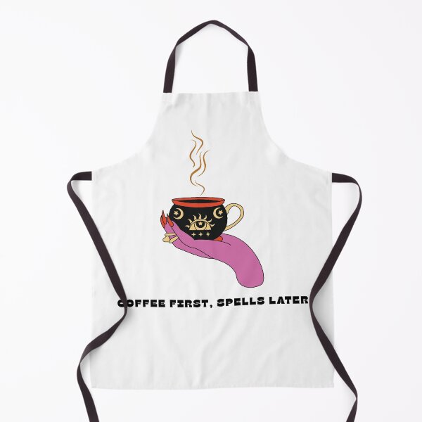 Item preview, Coffee First Spells Later – Witchy Coffee Design designed and sold by Paperpoison.