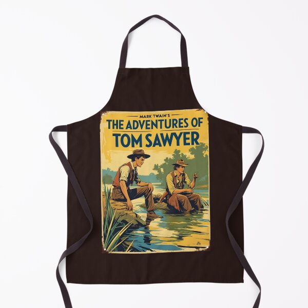 Item preview, A Vintage Poster of The Adventures of Tom Sawyer - Mark Twain designed and sold by GoodOldVintage.