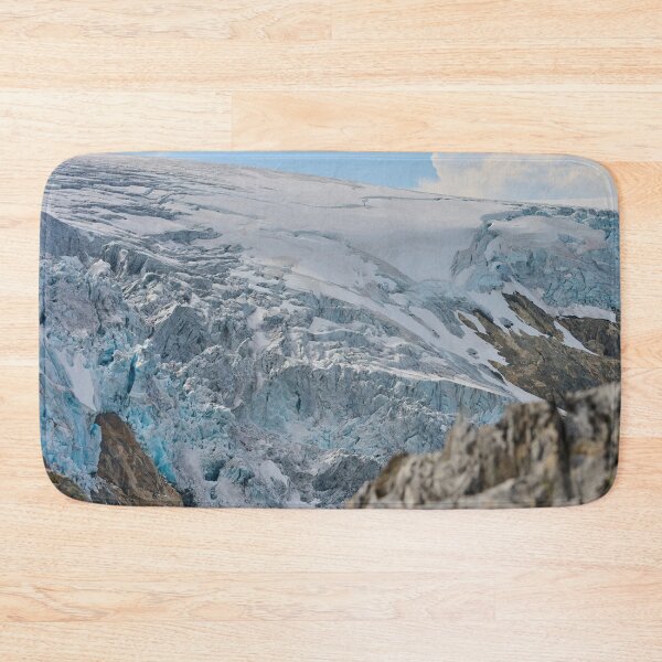 Item preview, Buarbreen Glacier Norway – Stunning Frozen Mountain View designed and sold by TheNordicNature.