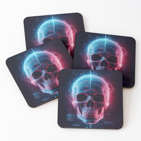 Item preview, Neon Void Skull designed and sold by McVrax.
