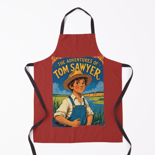 Item preview, A Vintage Poster of The Adventures of Tom Sawyer - Mark Twain designed and sold by GoodOldVintage.