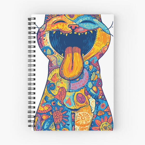 Item preview, Psychedelic Cat Explosion designed and sold by Moss and Moon Studio.