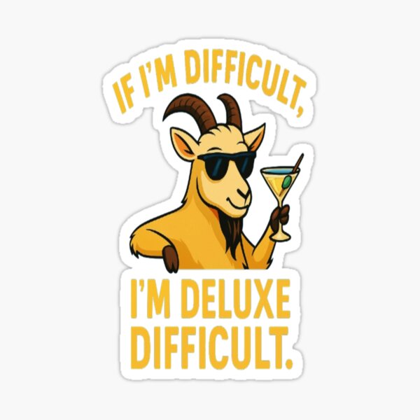 Item preview, Deluxe Difficult Goat – Chaos in Couture designed and sold by ELVIN DESIGNS.