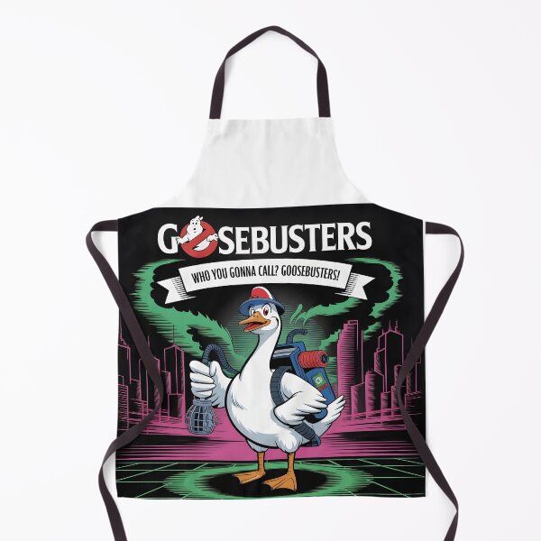 Item preview, Who You Gonna Honk? – Retro Goosebuster Meme Digital Art designed and sold by AnnDesignStudio.