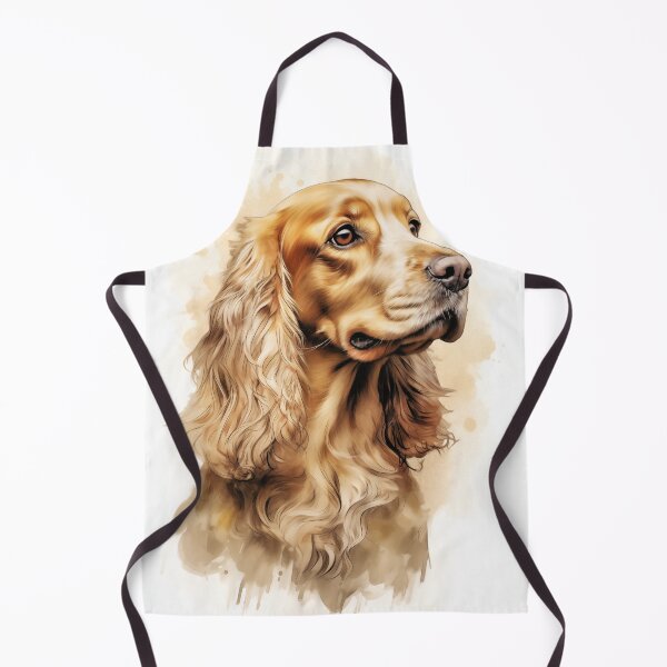 Item preview, Watercolor Cocker Spaniel Portrait designed and sold by PetsArt.