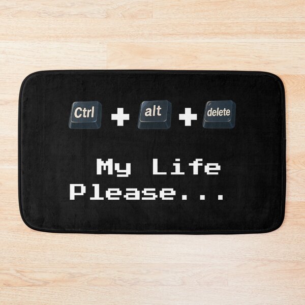 Item preview, Ctrl + Alt + Delete My Life designed and sold by Unitebox.