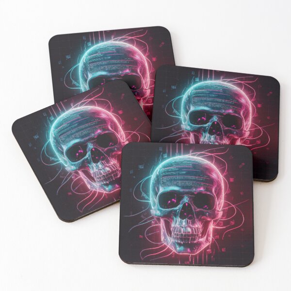 Item preview, Neon Void Skull designed and sold by McVrax.