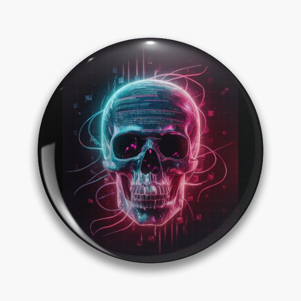 Item preview, Neon Void Skull designed and sold by McVrax.