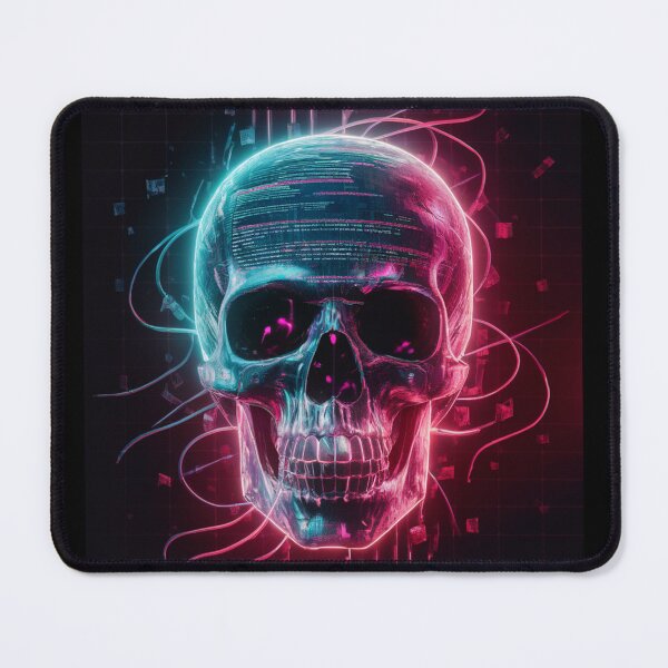 Item preview, Neon Void Skull designed and sold by McVrax.