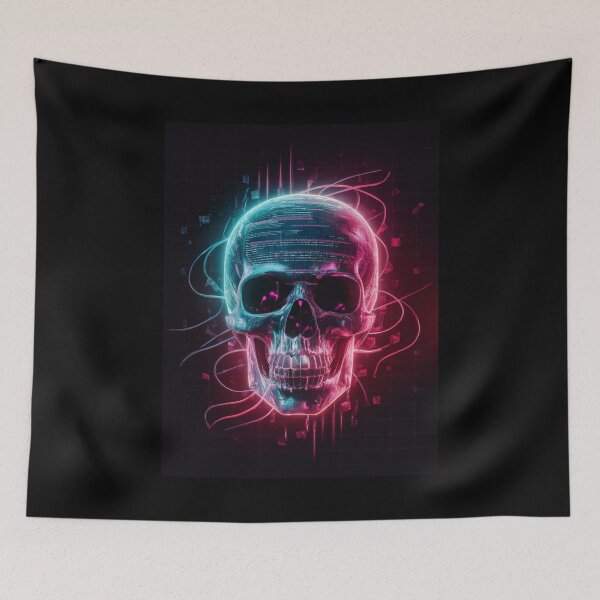 Item preview, Neon Void Skull designed and sold by McVrax.