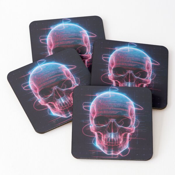 Item preview, Neon Void Skull designed and sold by McVrax.