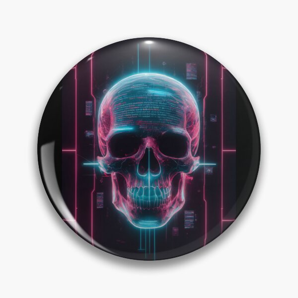 Item preview, Neon Void Skull designed and sold by McVrax.