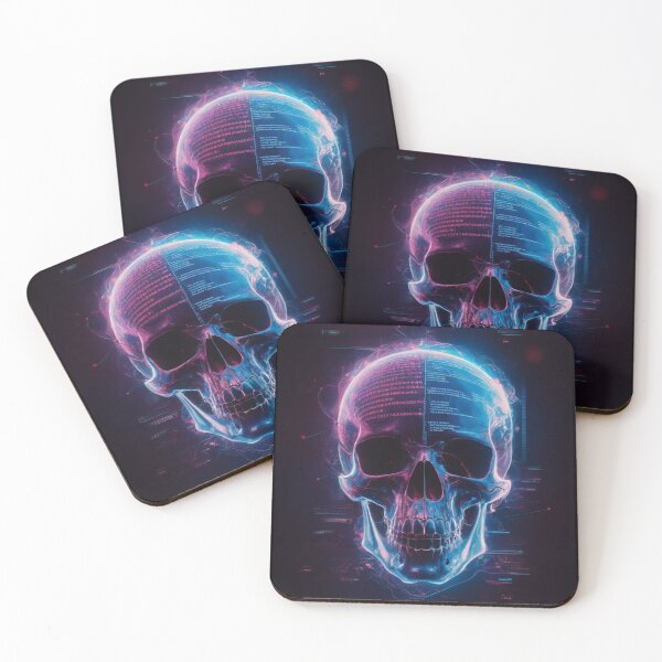 Item preview, Neon Void Skull designed and sold by McVrax.