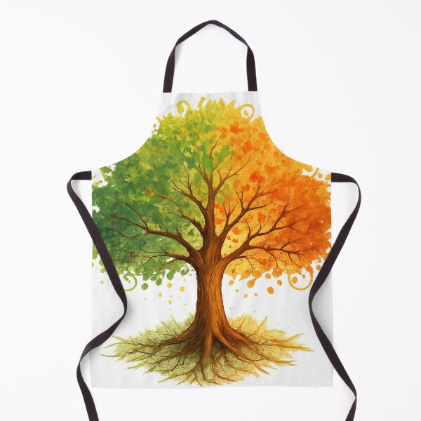 Item preview, Three Seasons Tree Watercolor designed and sold by Nuvijo.