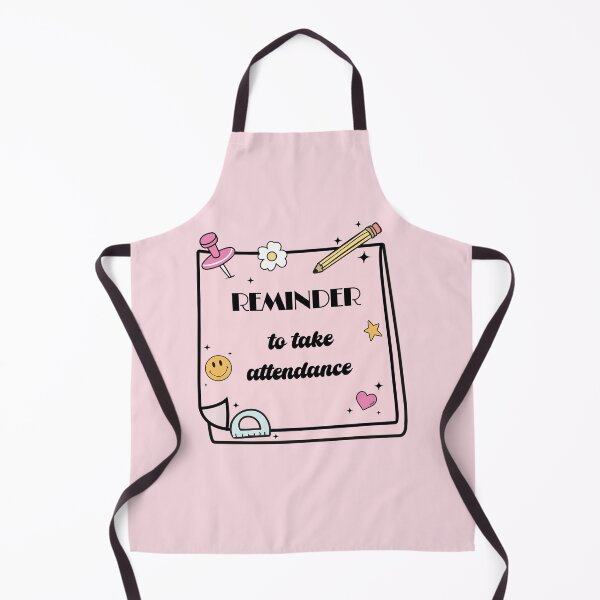 Item preview, Groovy Pink Teacher Reminder – Take Attendance Sticky Note designed and sold by EmeraldeaArt.