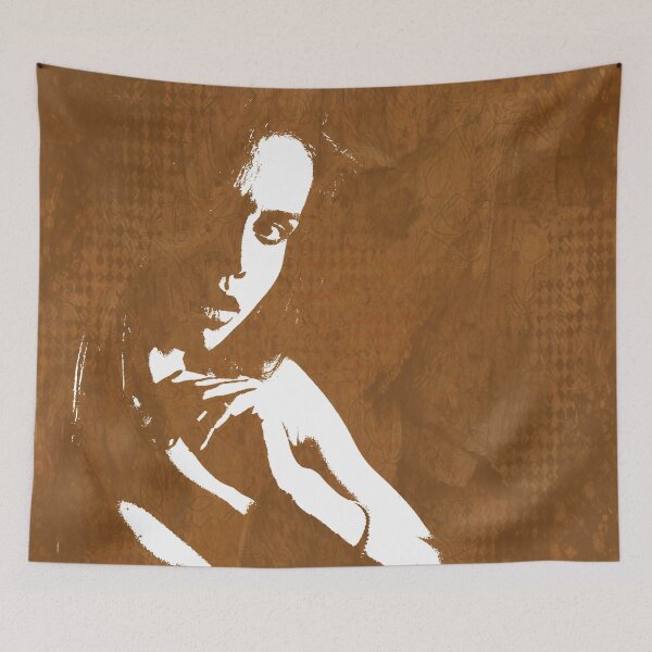 Item preview, Contemplative Silhouette in Abstract Texture designed and sold by Getrealdesigns.