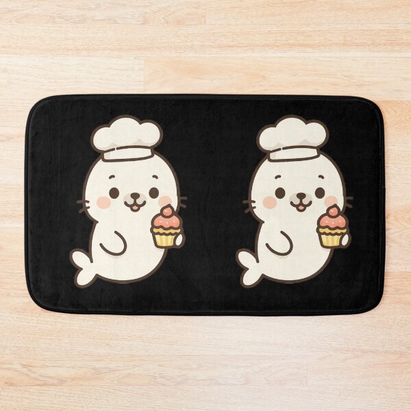 Item preview, Harbor Seals Cute Chef designed and sold by DamioPolArt.