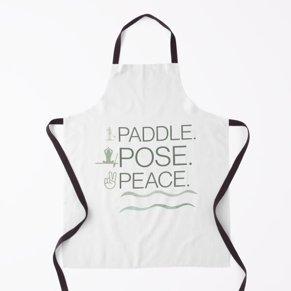 Item preview, Paddle. Pose. Peace. – SUP Yoga Graphic Tee with Icons designed and sold by bobparduephoto.