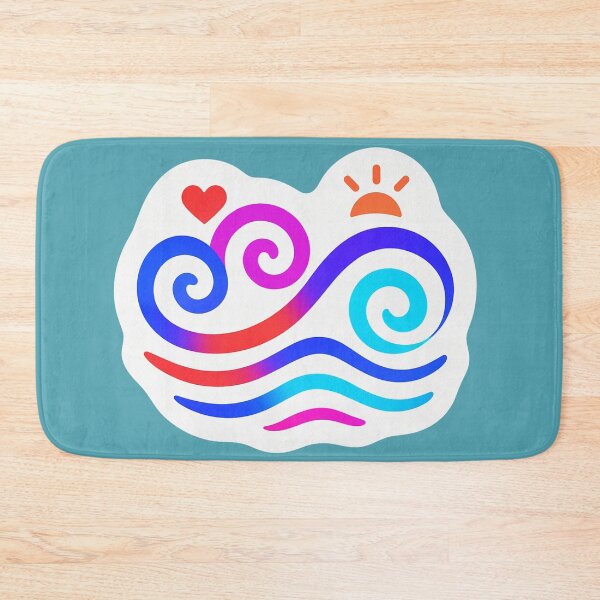 Item preview, Neon Flow – Energetic Abstract Waves and Sun Design designed and sold by GusiaTreasures.