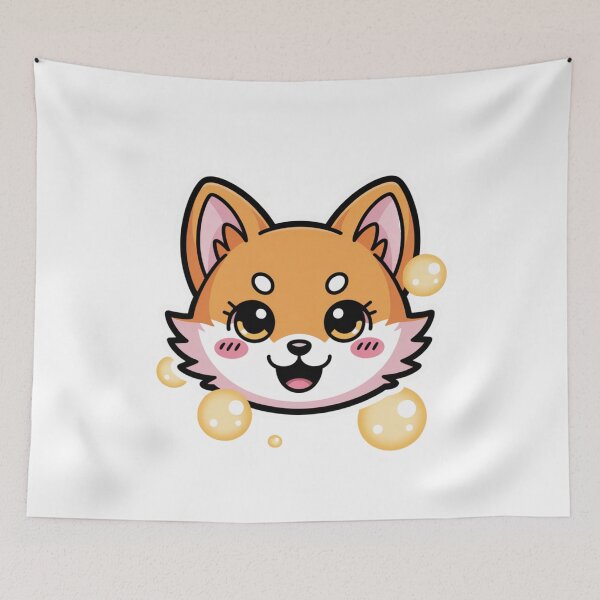 Item preview, Happy Kitsune Emoji designed and sold by SignumShop.