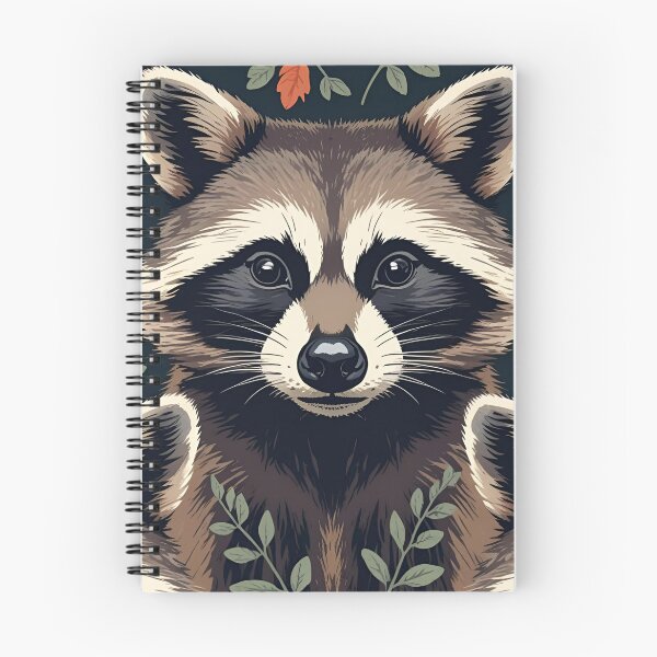 Item preview, Cottage Core Raccoon Pattern designed and sold by PatronesKawai.