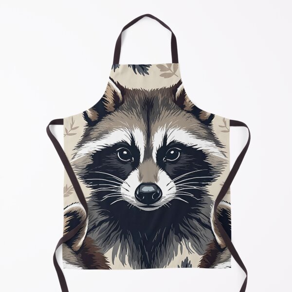 Item preview, Cottage Core Raccoon Pattern designed and sold by PatronesKawai.