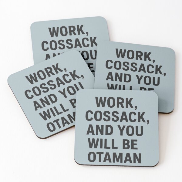 Item preview, Work Cossack And You Will Be Otaman Poster designed and sold by ChernivtsiSkoda.