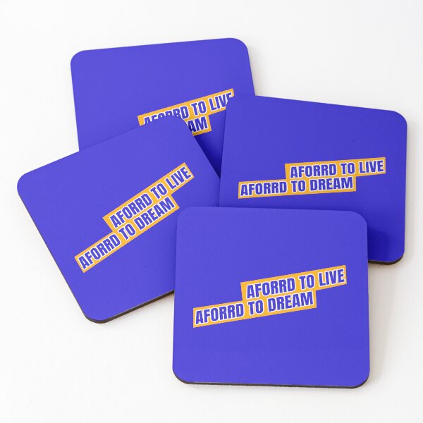 Item preview, Afford to Live – Afford to Dream | Human Right, Not a Luxury designed and sold by Tee-Show.