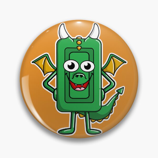 Item preview, Magical Dragon Candy Mascot - Orange  designed and sold by emily-pez.