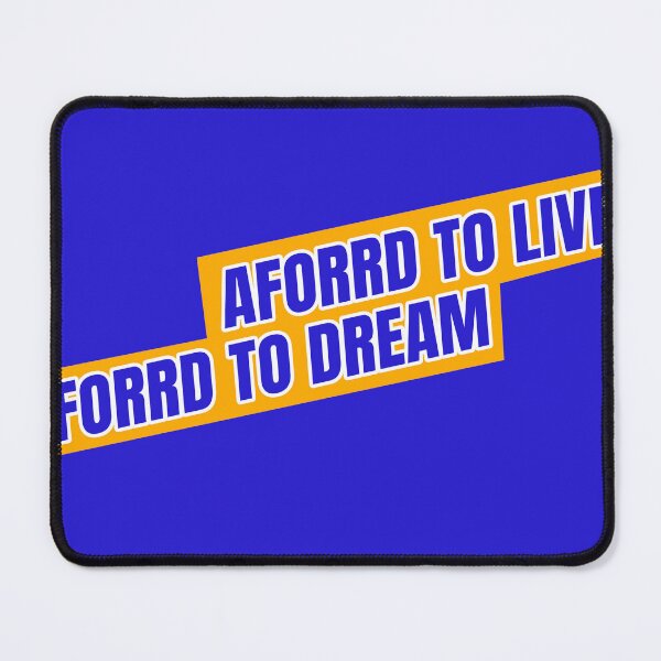 Item preview, Afford to Live – Afford to Dream | Human Right, Not a Luxury designed and sold by Tee-Show.