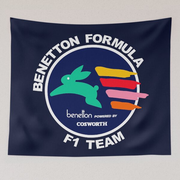 Item preview, Benetton F1 Team Shield 80's New Concept Art designed and sold by San Studios Co..